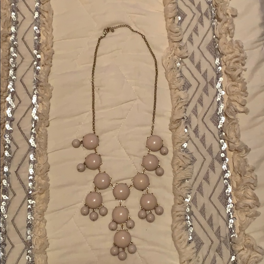 Creme Bubble Necklace